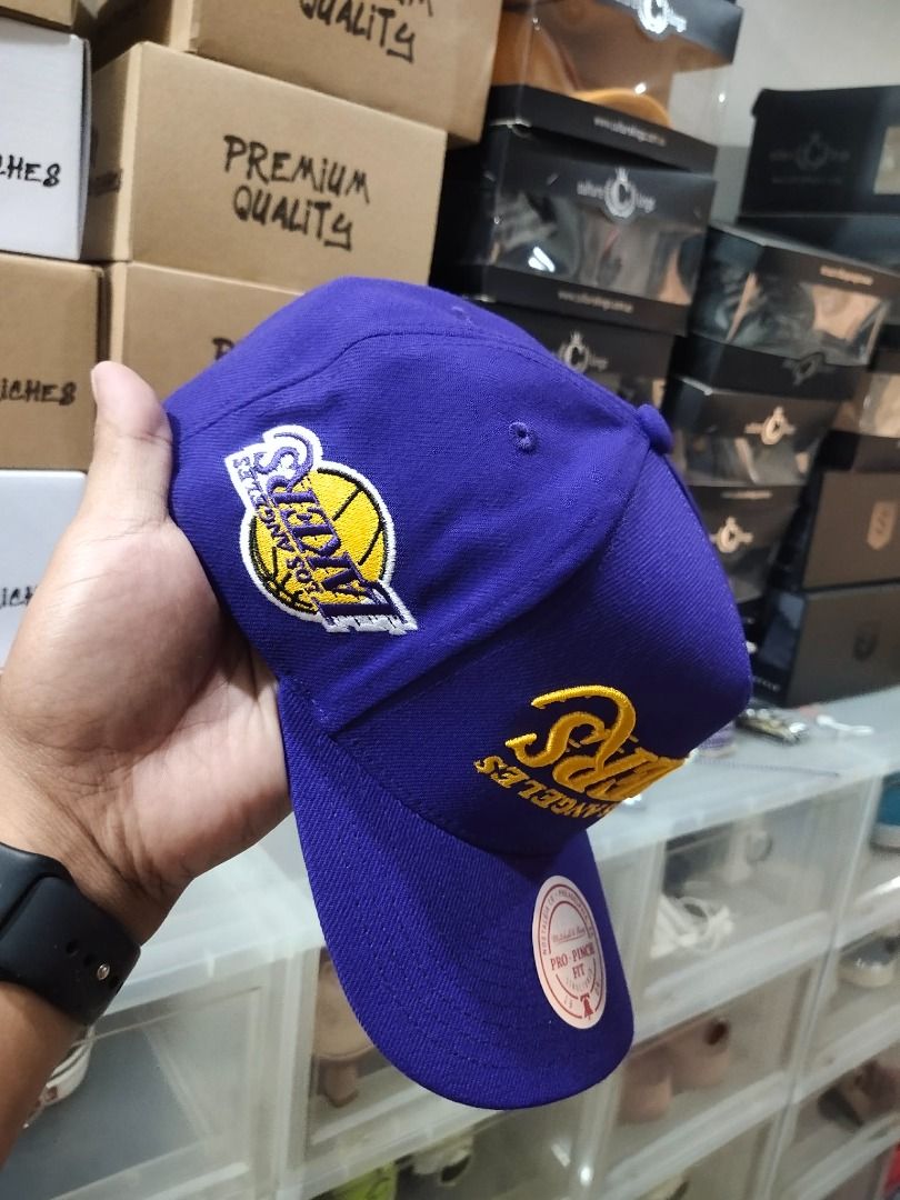 NBA Lakers Upside Logo (Category: Caps & Hats) located in Quezon City. Submitted by kema2191 (Listing ID 1463174486, Image 3). Description: With culture kings box.
