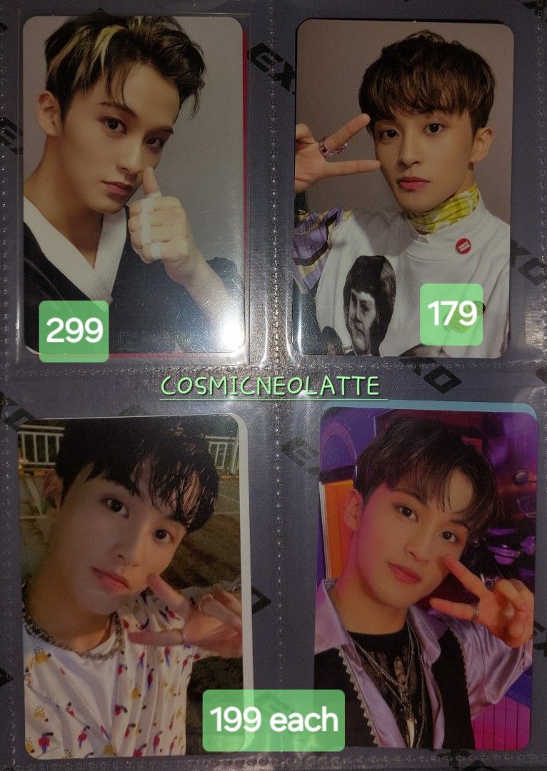 NCT 127 / NCT DREAM MARK PHOTOCARD (Category: K-Wave Merchandise) located in Daet. Submitted by CosmicNeoLatte (Listing ID 1320453584, Image 1). Description: Selling NCT Photocard (PC) collections. ***NCT MARK Photocard*** 🤑 Please refer to photos for options and pricing. **Item(s) available unless marked "✨️SOLD"** ✔️ Clean, good condition, kept in PC binder Note: Distorts on the photo are due to lights and clear plastic cover from the PC binde