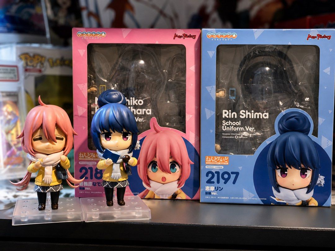 Nendoroid Nadeshiko & Rin (Category: Figurines & Statues) located in Manila. Submitted by milim_1015 (Listing ID 1463322649, Image 2). Description: Selling ‼️ Nendoroid Nadeshiko Kagamihara & Shima Rin BIB condition complete ✅ Location: Nueva Ecija, Concepcion Tarlac MOD: LBC, JRS.
