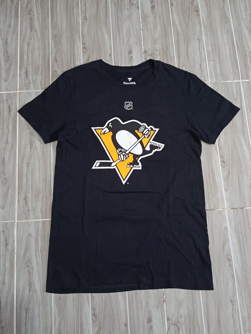 NHL PENGUINS JERSEY TSHIRT (freeshipping) (Category: Shirts) located in Quezon City. Submitted by gyl-stop (Listing ID 1463146728, Image 1). Description: free shipping 18 x 27.5 excellent condi cr: 9.8/10 issue: none.