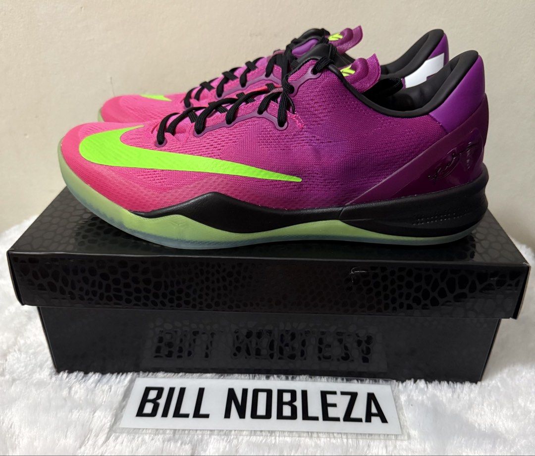 NIKE KOBE 8 PROTRO ‘Mambacurial’ (Category: Sneakers) located in Quezon City. Submitted by billnobleza (Listing ID 1463178138, Image 1). Description: NIKE KOBE 8 PROTRO ‘Mambacurial’ Size 11 BNDS (TITAN) Size 12 BNDS (TITAN) Php 12k 📍 Proj 2, QC 💵 GCash/Unionbank .