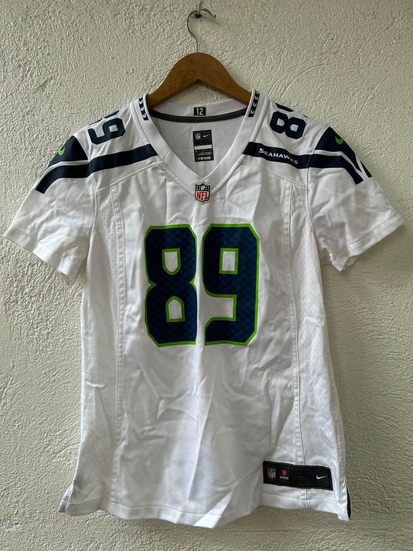 Nike Seattle Seahawks football jersey (Category: Shirts) located in Caloocan City. Submitted by j3ngsanity (Listing ID 1463267607, Image 1). Description: 20x25.5 bleach.