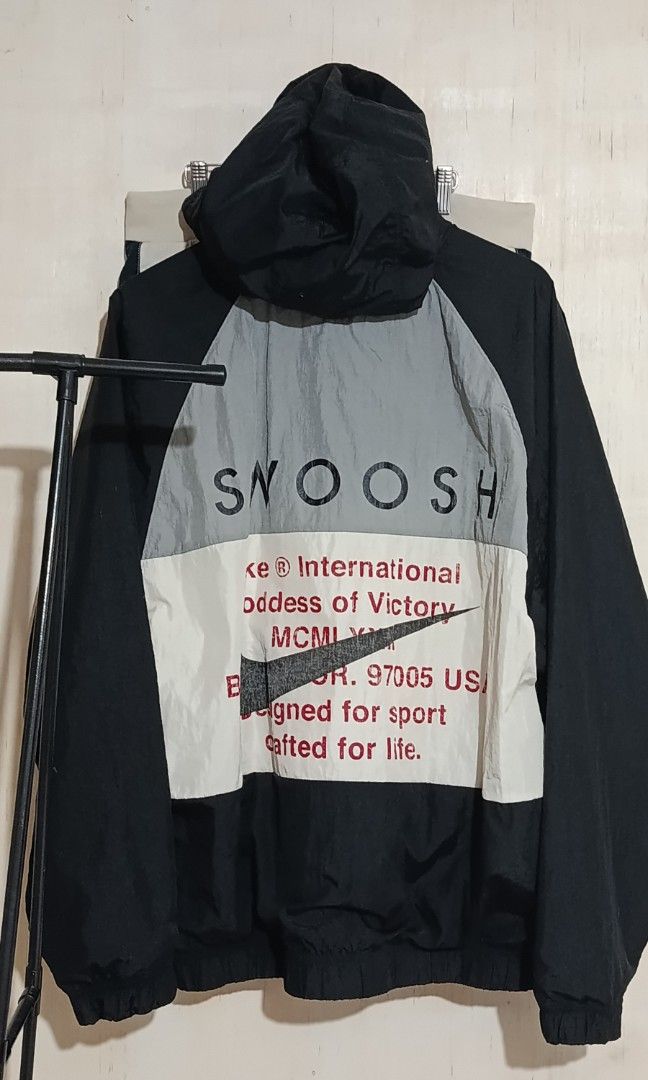 Nike Swoosh (Category: Coats, Jackets and Outerwear) located in Las Pinas. Submitted by gabmiranda (Listing ID 1463220958, Image 3). Description: 2xl hairlines need wash no major issues.