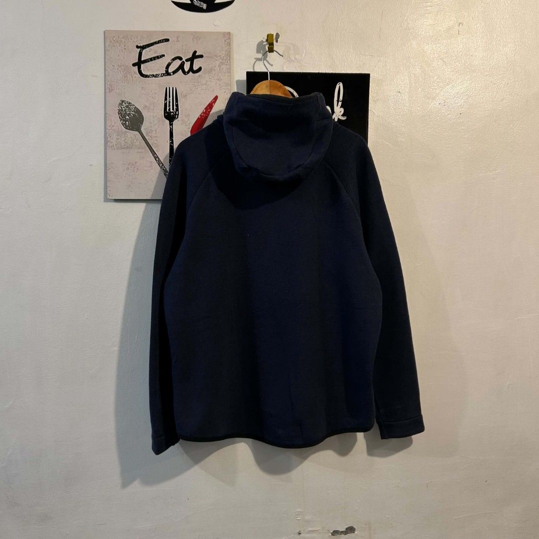 Nike Tech Fleece Navy Blue Jacket (Category: Coats, Jackets and Outerwear) located in Quezon City. Submitted by streetwearandluxph (Listing ID 1463324501, Image 2). Description: Nike Tech Fleece Navy Blue Jacket.