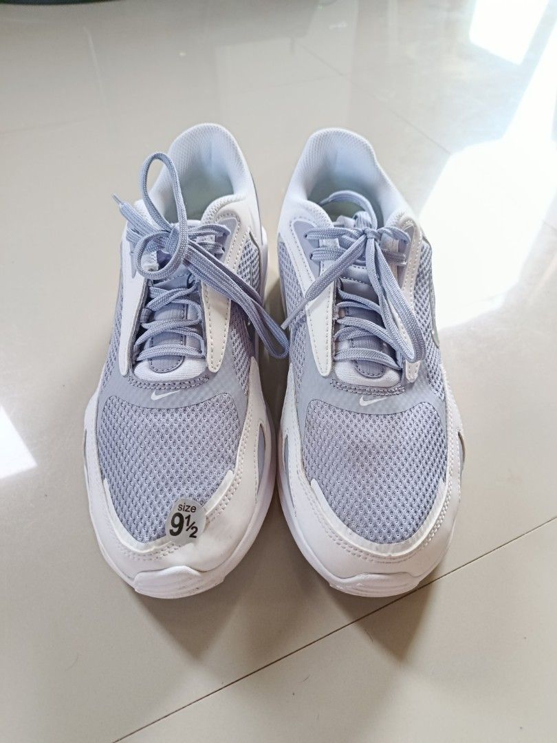 Nike Women's Air Max Bolt (Category: Sneakers) located in Santa Fe. Submitted by thrift_shopph (Listing ID 1463175412, Image 2). Description: Nike Women's Air Max Bolt sneakers in the Indigo Haze colorway, featuring a soft purple mesh upper with crisp white overlays. Size US 9.5 - UK 7 - EU 41 TAWAD lang !!!.