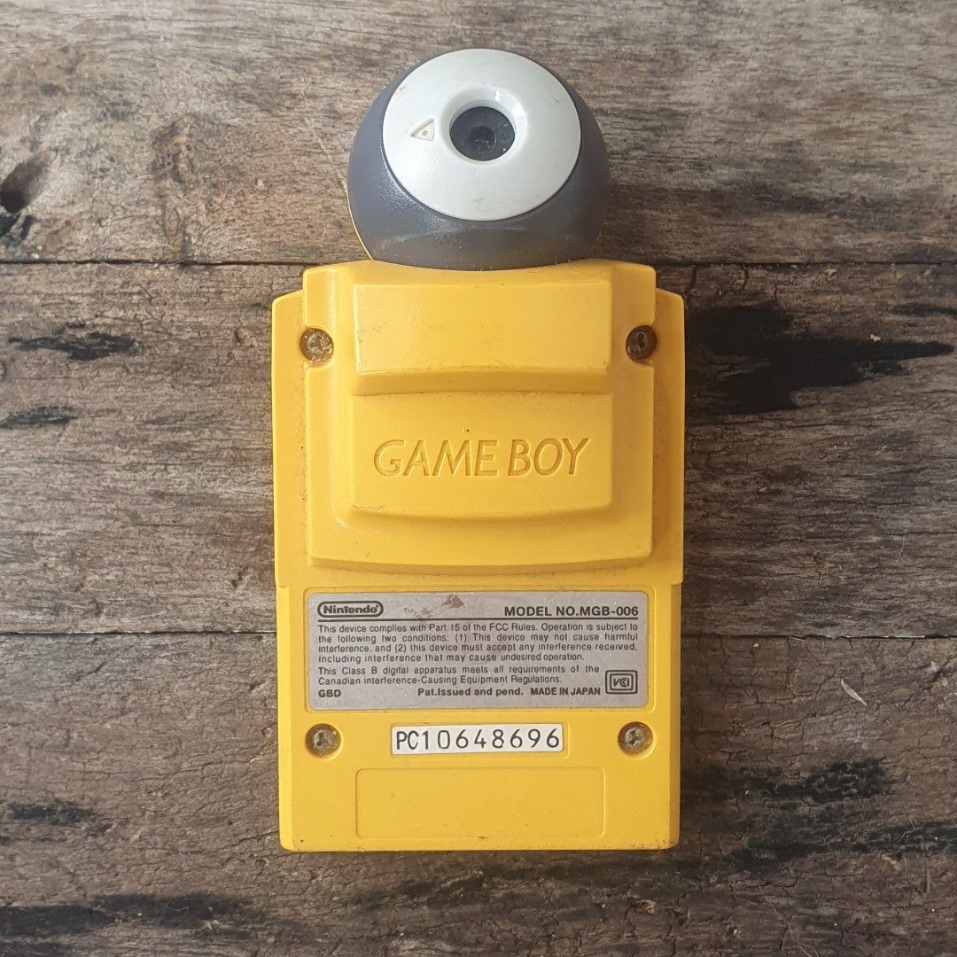 Nintendo Game Boy Pocket Camera Yellow (Category: Cameras) located in Marikina City. Submitted by kulangot666 (Listing ID 1463152096, Image 1). Description: Japan Language Working Original +SF First to pay basis Location: Marikina City Shipped via Lalamove or JnT NO TRADE.