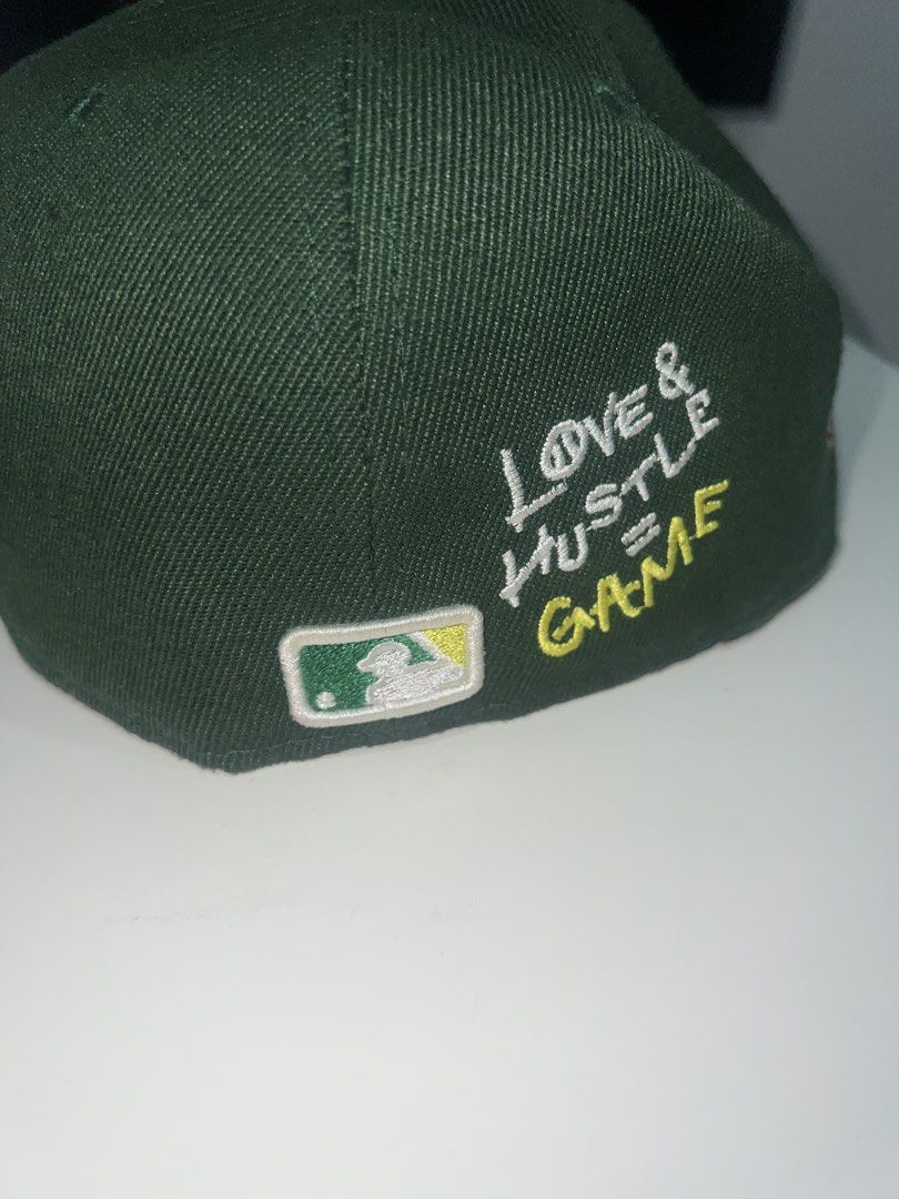 Oakland Atheltics Fitted Cap (Size 58.7 cm) (Category: Caps & Hats) located in San Juan City. Submitted by wokejeiskdiwpse (Listing ID 1463235190, Image 3). Description: Oakland Athletics MLB Fitted Cap (58.7 cm).