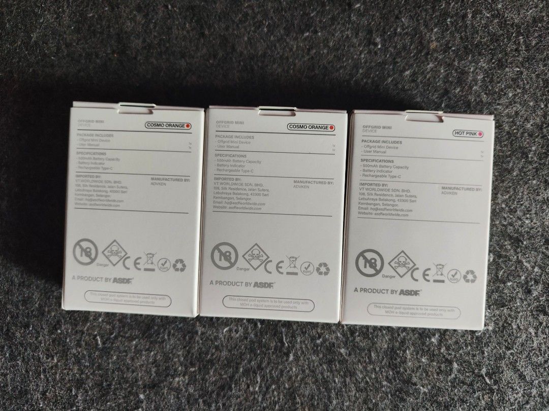 OFFGRID MINI DEVICE (Category: Others) located in Kuala Selangor. Submitted by faris.imn (Listing ID 1463215321, Image 2). Description: 📌 OFFGRID MINI DEVICE — FOR SALE ✨ OFFGRID MINI DEVICE 💰 Retail Price: RM18/pcs 🔥 My Price: RM15/pcs 🎨 Available Colours: 🧡 Cosmo Orange 💗 Hot Pink ⚠️ DEVICE ONLY ❌ No other items/accessories included 📦 Condition: [New] 💬 Interested? PM me for details / availability. RM15/pcs sahaja! Jangan terlepas 👀 .