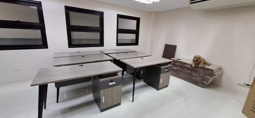 Office Table w/fix drawer | Custom Workstation | Cubicle | (Category: Office Furniture & Fixtures) located in Quezon City. Submitted by 09450727273 (Listing ID 1463218460, Image 3). Description: OFFICE FURNITURE | FAST PRODUCTION | SHORT LEAD TIME Upgrade your workspace with quality office furniture — available for bulk orders, supply, and installation. PRODUCTS AVAILABLE: • Office Partition • Linear Workstations • Office Tables • Office Chairs •