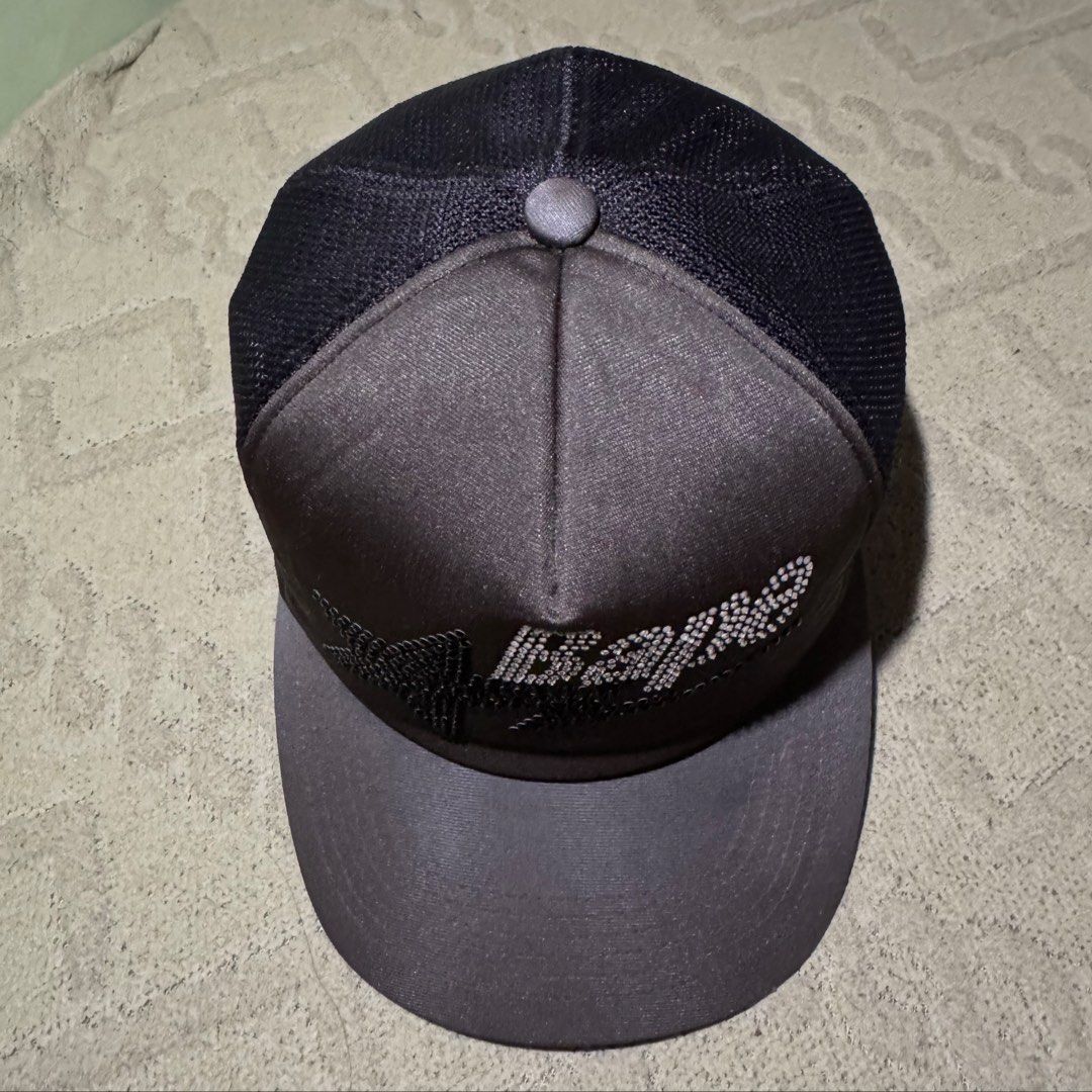 OG Bape 00s swarovski trucker cap (Category: Caps & Hats) located in Manila. Submitted by sakredboys (Listing ID 1463261923, Image 2). Description: Og bape swarovski trucker cap Nigo era Good condition.