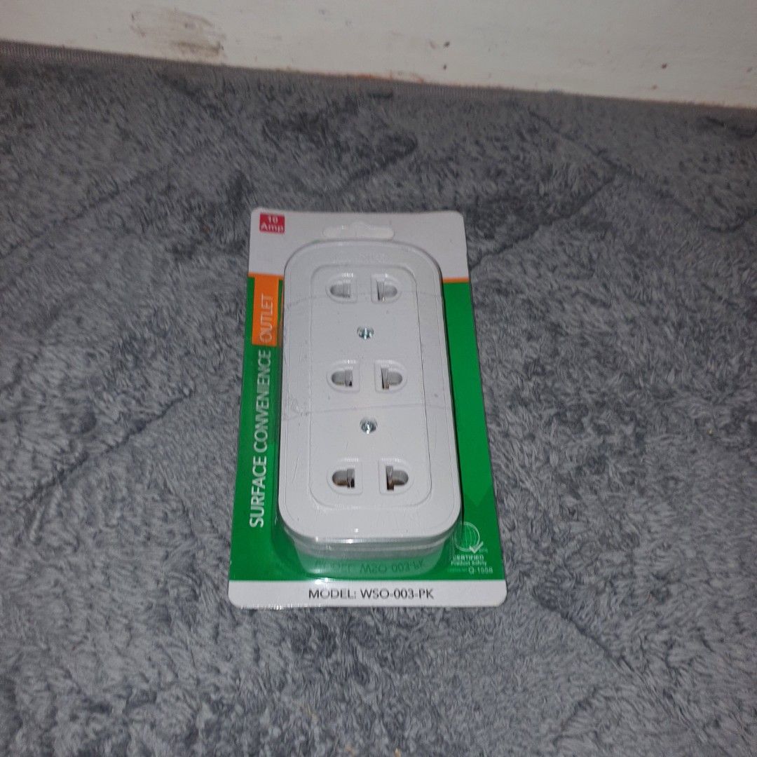 Omni 3 gang extension outlet (Category: Cleaning Tools & Supplies) located in Pasig City. Submitted by thethinkers (Listing ID 1463234429, Image 3). Description: .