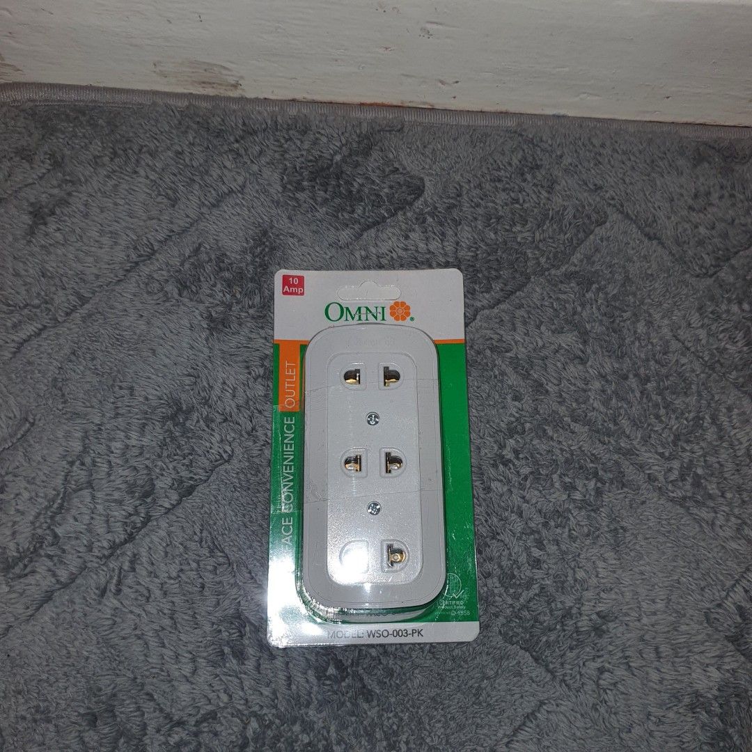 Omni 3 gang extension outlet (Category: Cleaning Tools & Supplies) located in Pasig City. Submitted by thethinkers (Listing ID 1463234429, Image 2). Description: .