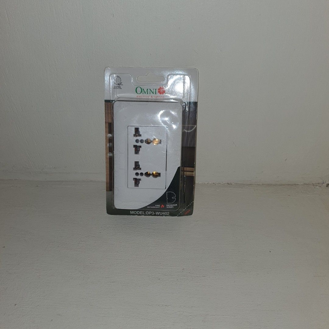 Omni univeral outlet duplex saksakan (Category: Craft Supplies & Tools) located in Pasig City. Submitted by fasttech01 (Listing ID 1463232877, Image 3). Description: .