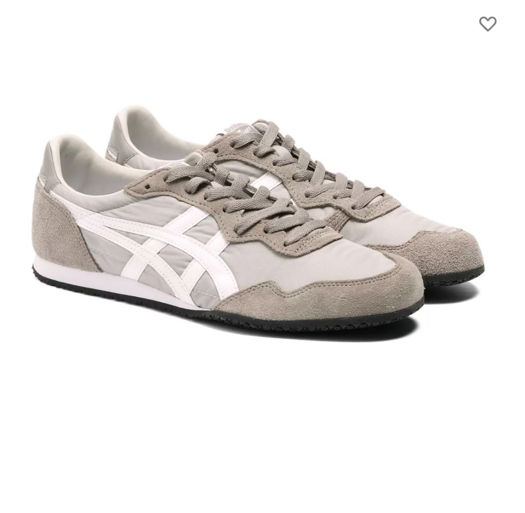 Onitsuka Tiger Serrano (Oyster Gray/White) (Category: Sneakers) located in Taguig. Submitted by hiddennikki (Listing ID 1463140933, Image 1). Description: Never used RFS: Given as gift but size is too small.