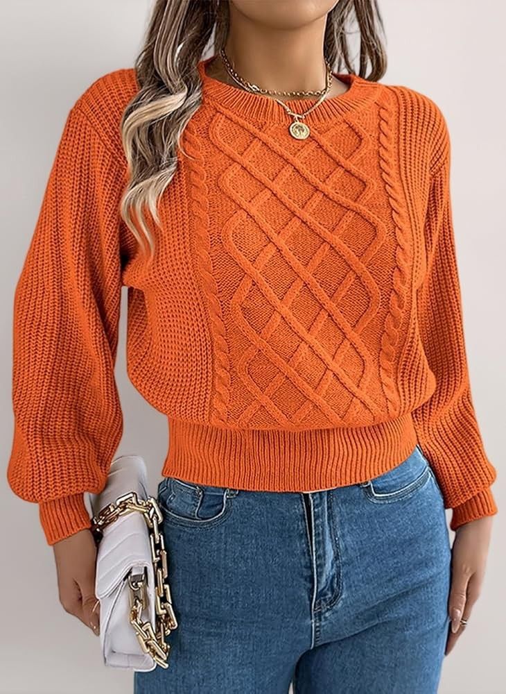 Orange Cable Knit Sweater with Diamond Pattern (Category: Coats, Jackets and Outerwear) located in Manila. Submitted by icamalicdem29 (Listing ID 1463189440, Image 1). Description: - Cozy orange sweater - Features cable knit and diamond patterns - Long sleeves with ribbed cuffs - Ribbed hemline - Great for layering or wearing on its own - Easy to style with jeans or skirts - Adds a nice pop of color to your wardrobe.