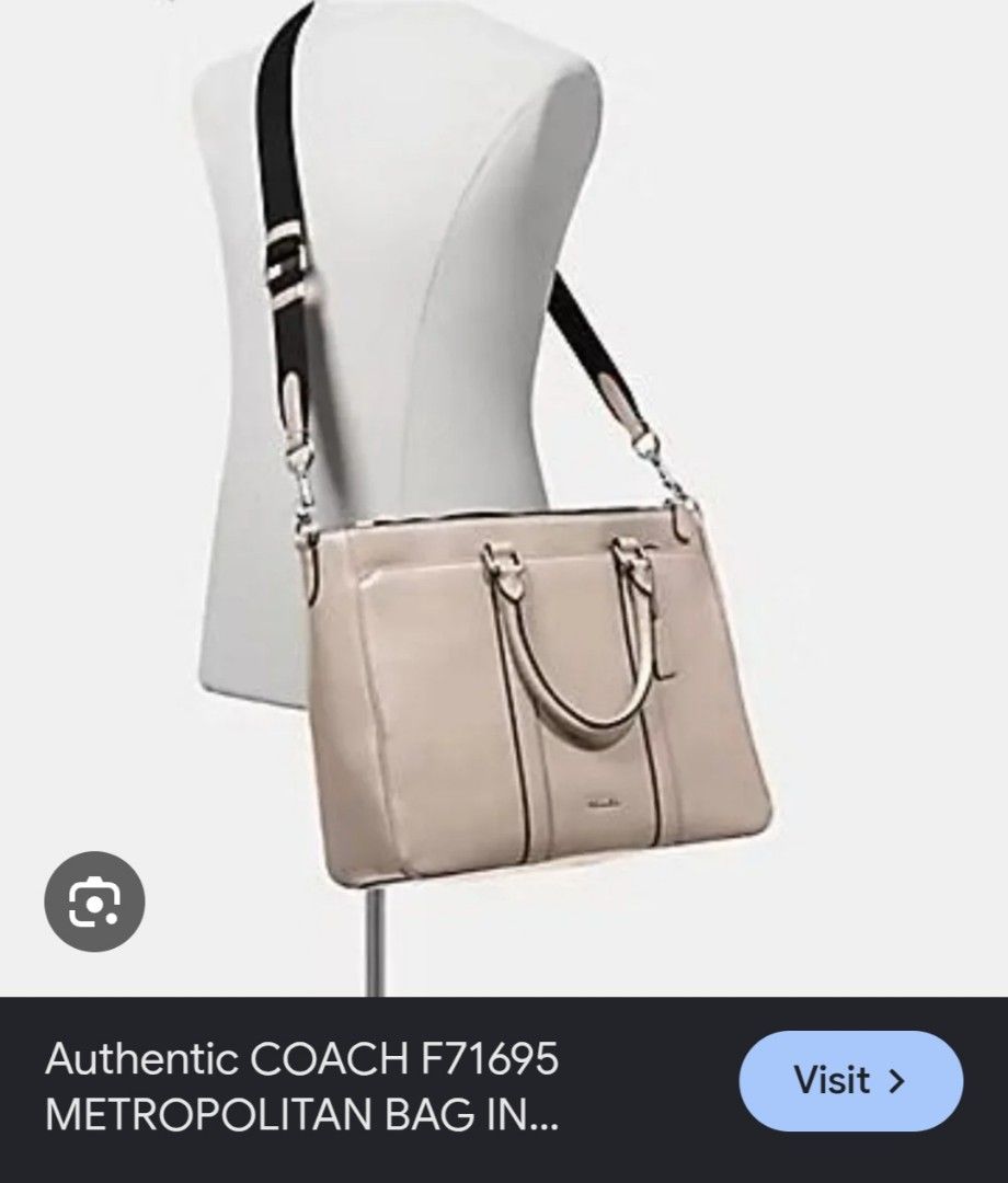 Original coach leather messenger bag (Category: Briefcases) located in Binmaley. Submitted by fashionluxury058 (Listing ID 1463175244, Image 3). Description: original coach leather messenger bag almost new... size: medium to large genuine leather unisex.
