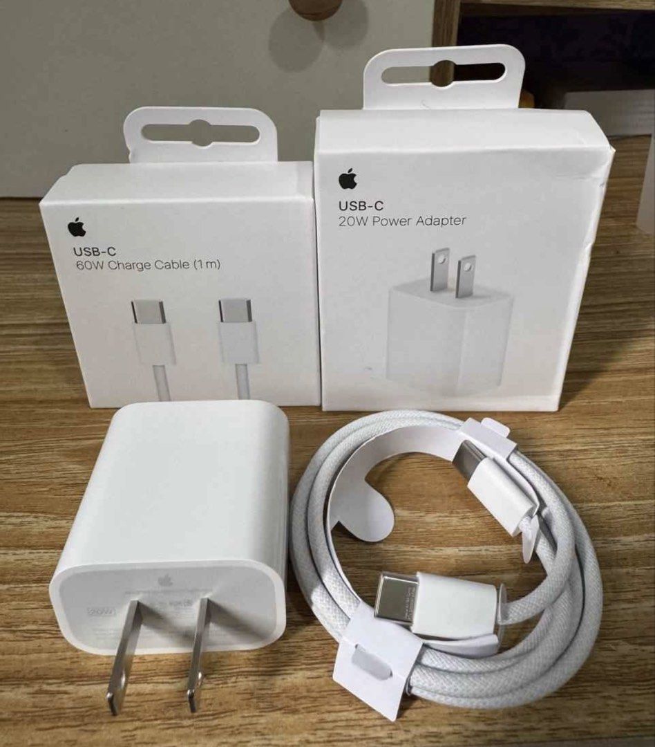 Original iphonr lightning charger set (Category: Chargers & Cables) located in Manila. Submitted by warm_jamin (Listing ID 1463307416, Image 2). Description: 🍎 Original iPhone Lightning Charger Set ✅ Original Apple Lightning Charger Set ✅ Brand New & Sealed ✅ Sealed Packaging ✅ Ready to Use ✅ Perfect for iPhone & other Lightning-compatible Apple devices 📦 Available for Same-Day Delivery around Manila 🚚 Pickup / Lalamove Available 📩 PM for inq
