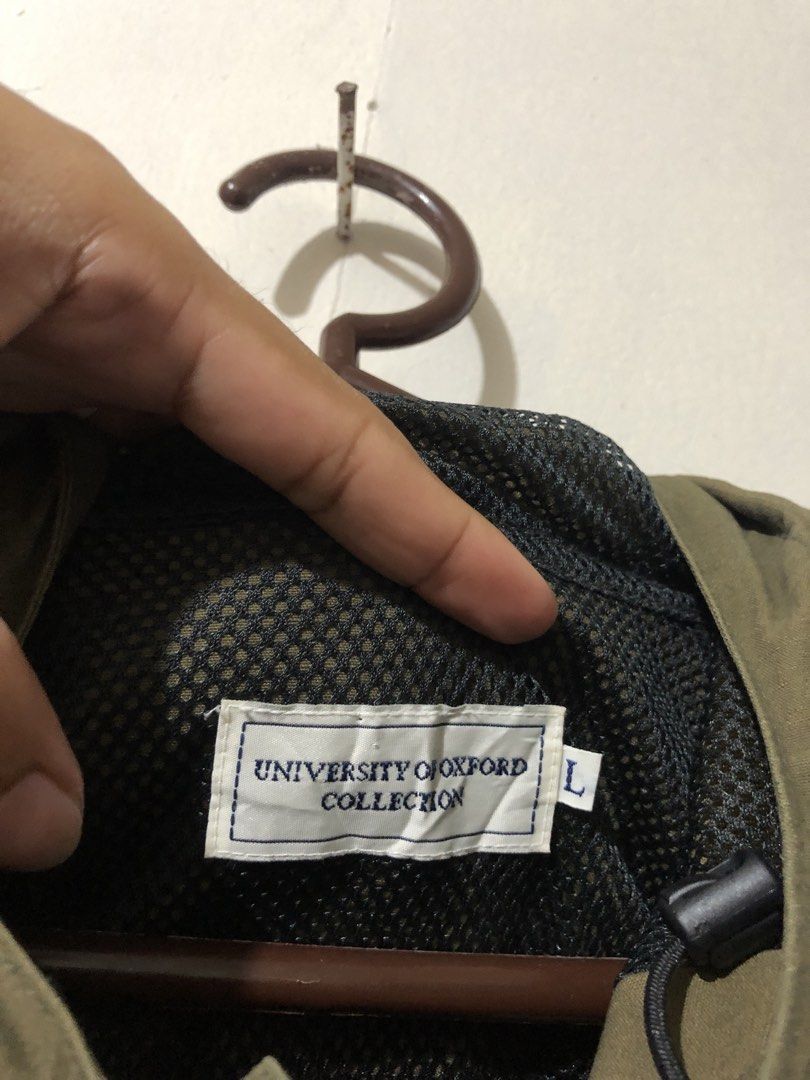 Oxford Parka Utility Jacket (Category: Coats, Jackets and Outerwear) located in Manila. Submitted by raremountain00 (Listing ID 1463280860, Image 3). Description: Authentic Large to xl fit Excellent condition No issue.