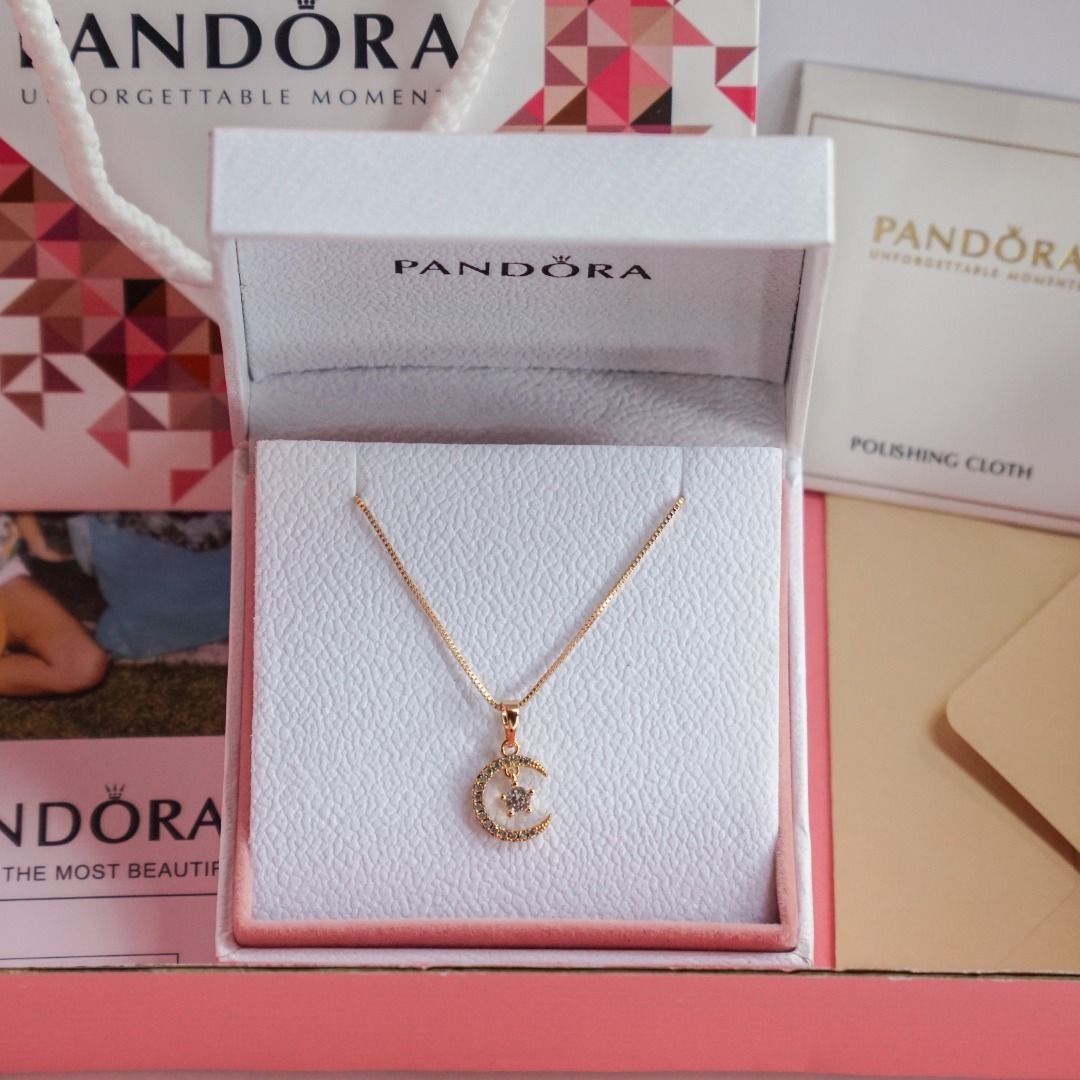 Pandora Necklace (Category: Jewelry) located in Caloocan City. Submitted by pan.mnl (Listing ID 1463199625, Image 3). Description: PANDORA NECKLACE ₱599 ONLY (+₱200 for Eternal Rose) Inclusion: -Necklace -Paper bag -Polishing cloth -Pouch -Care card -Necklace box 📍 Cainta Rizal 🚛 Shipping Nationwide via Jnt 🛵 Same day Delivery via Lalamove/Grab Express.