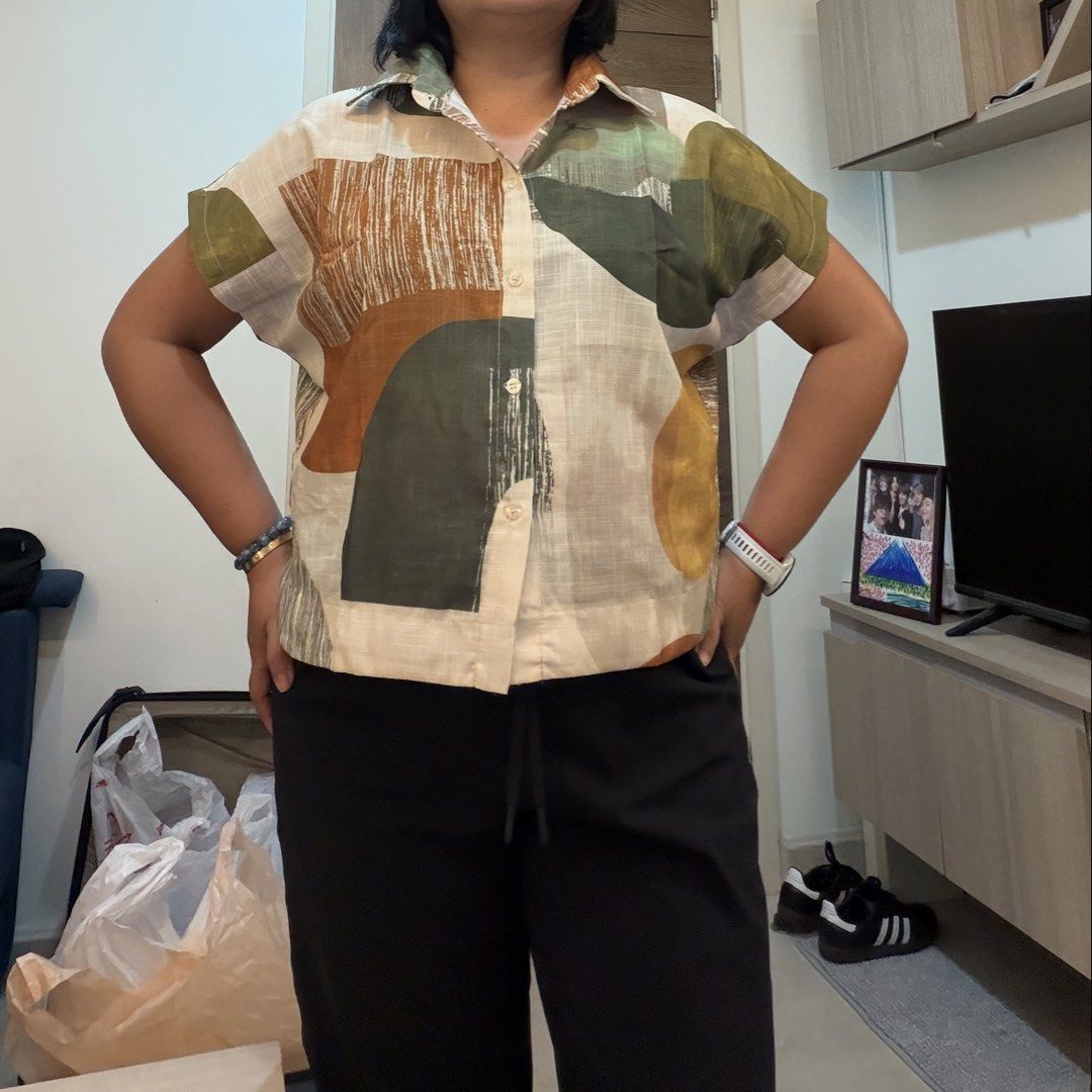 Paradise bangkok (Category: Blouses) located in Dasmarinas. Submitted by preloved_brandedbackup (Listing ID 1463145903, Image 2). Description: Brandnew Bangkok linen Small to xl.