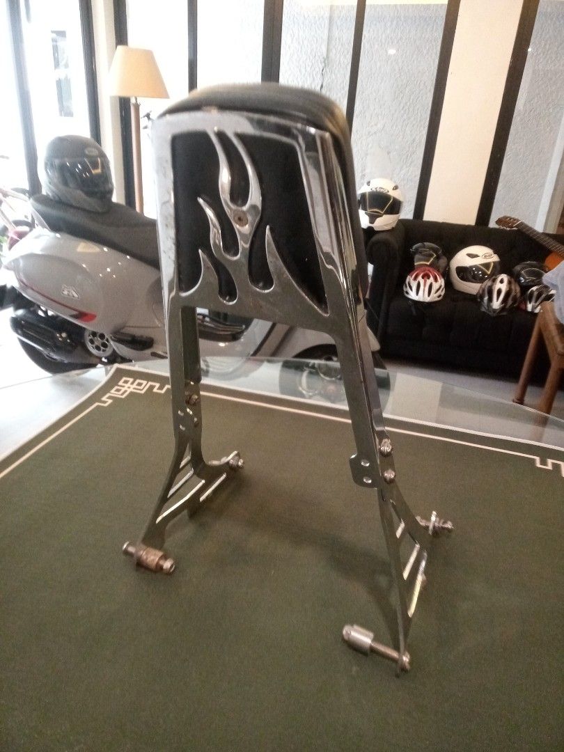 Passenger Backrest / Sissy Bar (Category: Other Motorcycles Parts and Accessories) located in Makati City. Submitted by pardsroman (Listing ID 1463225201, Image 3). Description: ideal for Harley Davidson motorcycle MOP via BPI or gcash payment first before delivery no return no exchange. shipping at buyers expense.