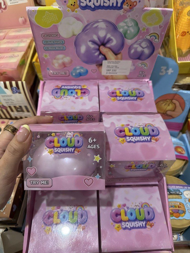 Pearlescent Cloud Squishy Crunchy (Category: Designer & Blind Box Toys) located in Quezon City. Submitted by eskyanolvia (Listing ID 1463222814, Image 1). Description: .