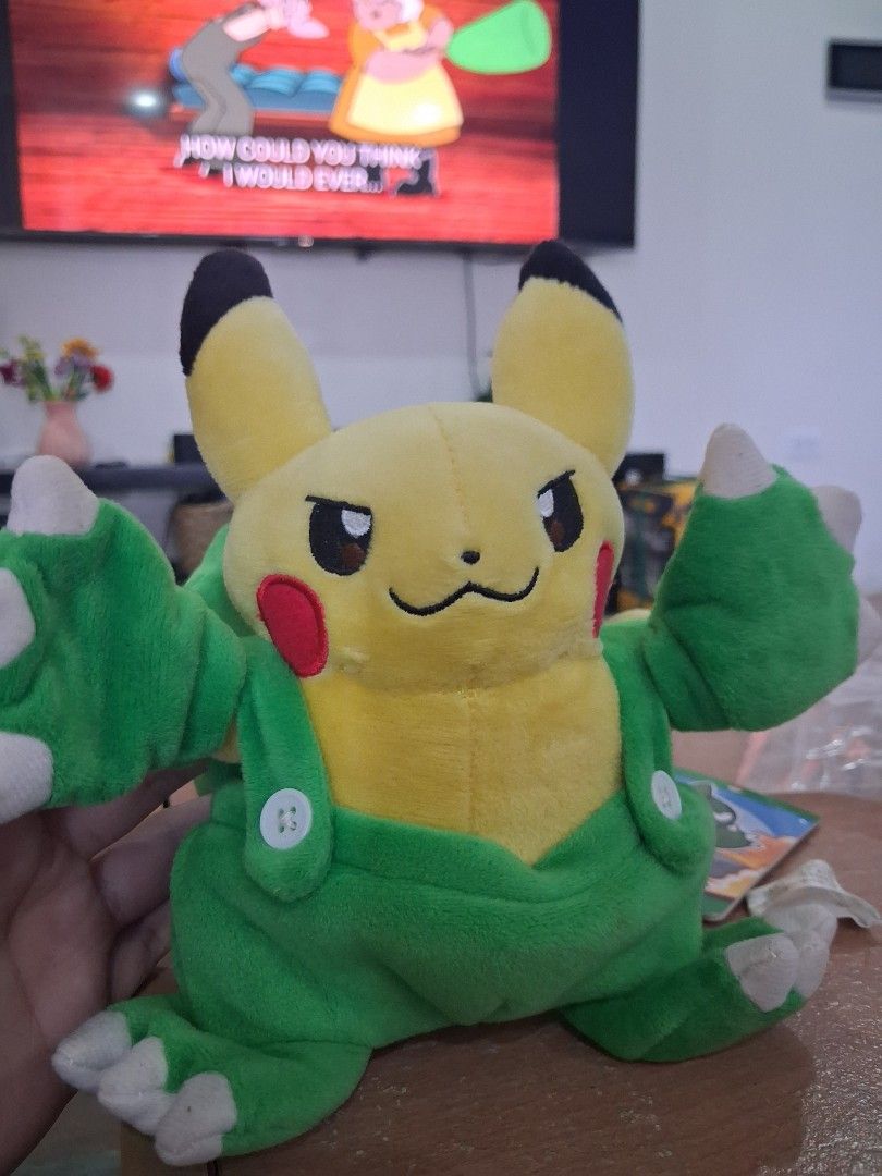 Pikachu Costume Plush (Category: Plushies & Soft Toys) located in Aguinaldo. Submitted by shrimpytrinkies (Listing ID 1463155135, Image 3). Description: .