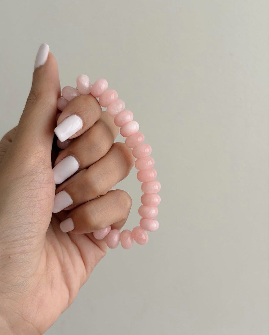 Pink Jade Beaded Bracelet (Category: Bracelets) located in Paranaque City. Submitted by seektoshop (Listing ID 1463273046, Image 2). Description: ✨ Pink Jade crystals to bring you more sudden surge of money, self love and healing. ✔️Premium quality ✔️ Real Gemstones ✔️ Smooth and rounded beads ✔️ Stretchy band for easy on and off ✔️ Perfect for adding a pop of color ✔️ Looks lovely stacked with other bracelets.