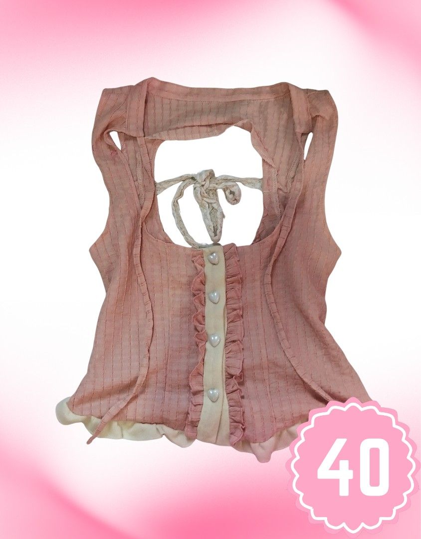 PINK TOP (Category: Sleeveless) located in Manila. Submitted by shaxzz (Listing ID 1463163885, Image 1). Description: .