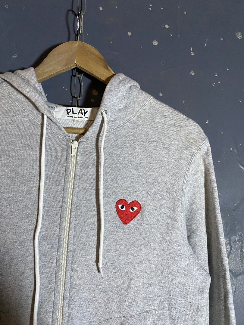 Play CDG hoodie (Category: Luxury Apparel) located in Davao. Submitted by msthrifted (Listing ID 1463277458, Image 2). Description: Size M womens Authentic .