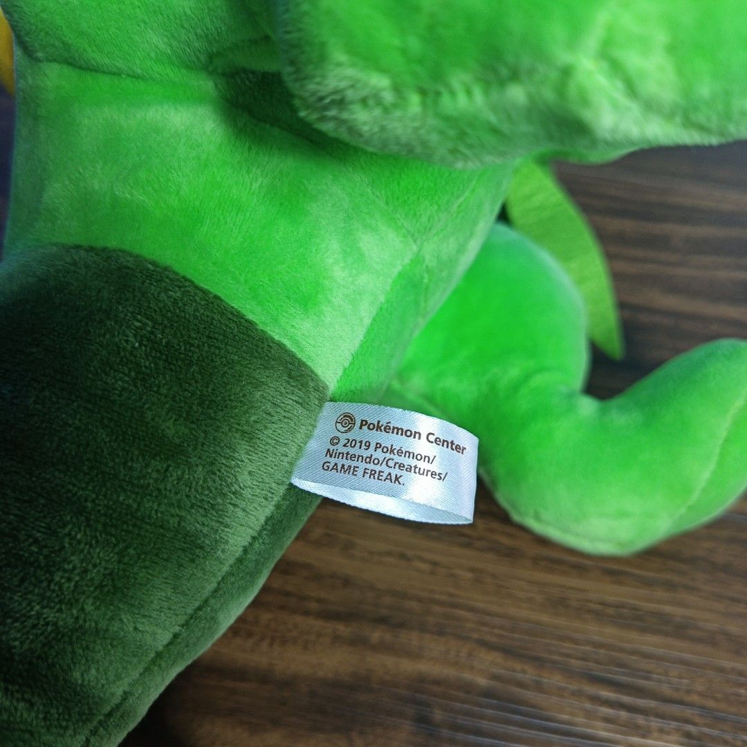 Pokemon Center Sceptile Plush 2019 (Category: Plushies & Soft Toys) located in Zamboanga. Submitted by krookro (Listing ID 1463229483, Image 2). Description: These plushie are from my personal collection and have been well taken care of. Each item has been kept in good condition. The prices have been set lower than what I originally paid for them, making them a great deal for collectors or anyone looking for quality plushies at a more affordable 