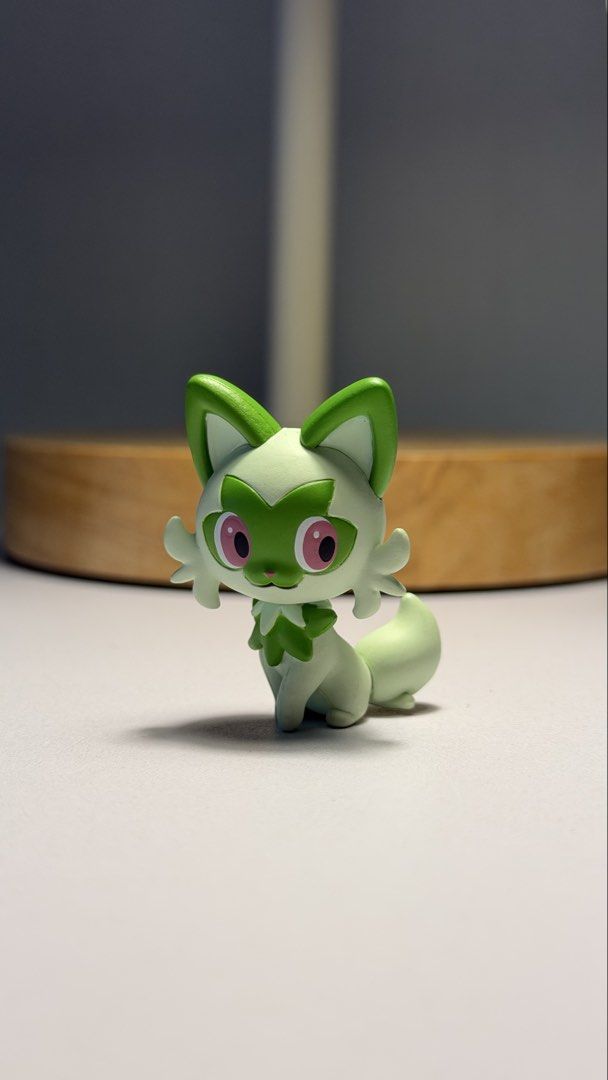 Pokemon Sprigatito (TOMY) figure (Category: Figurines & Statues) located in Davao. Submitted by troylance (Listing ID 1463123282, Image 1). Description: 🌟 Tomy 🌟 Sprigatito - ₱280 ✨ WHAT YOU SEE IS WHAT YOU GET ✨ ✨ Preloved • Secondhand • Slightly Used ✨ Unless otherwise stated as sealed or brand new. 📌 PLEASE READ BEFORE PURCHASING ✅ Kindly make sure you are 100% decided before proceeding with your purchase to avoid any inconvenience for both