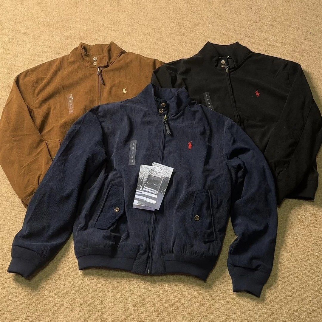 Polo Ralph Lauren Corduroy Jacket (Category: Coats, Jackets and Outerwear) located in Manila. Submitted by godspeedmnl (Listing ID 1463150099, Image 1). Description: Polo Ralph Lauren Corduroy Jacket 4,489PH / Sizes: S, M, L, XL Colorways: PICS (Feel free to message me for additional photos.) Package included: • Polo Ralph Lauren Corduroy Jacket x 1 • Godspeed Mnl Paper Bag • Godspeed Mnl logo & streetwear stickers. • Chance to be added to our GV