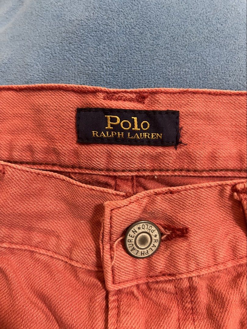 Polo RL denim shorts (Category: Luxury Apparel) located in Manila. Submitted by mavis_thrift.ph (Listing ID 1463291754, Image 3). Description: RL denim shorts W: 29-30 cm via tape measure L: 18 Color rate: 9/10.