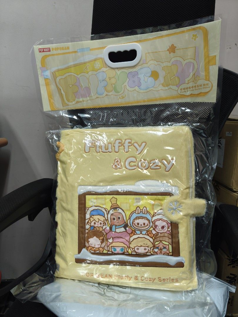 POP BEAN Fluffy & Cozy Series-Pillow (Category: Other Stationery & Craft) located in Antipolo. Submitted by charlesdwj (Listing ID 1463219590, Image 1). Description: Brand New - SEALED! Bought directly from POPMART RFS: Decluttering Meetups available on after office hours, weekends (nearby Antipolo Area). Can book Lalamove or other delivery services, but delivery fee is shouldered by the buyer..
