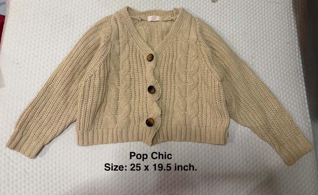 Pop chic knit oversized cardigan (Category: Coats, Jackets and Outerwear) located in Quezon City. Submitted by pinkystrends.co (Listing ID 1463158760, Image 1). Description: .