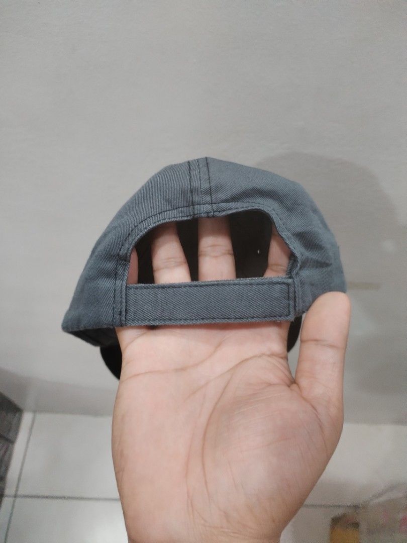 Port Authority Grey Cap OSFA "Hike More Worry Less" (Category: Caps & Hats) located in Naga. Submitted by basejohnpa64527 (Listing ID 1463147007, Image 2). Description: - Brand: Port Authority - Color: Grey - Design: Graphic of a hiking boot with "Hike More Worry Less" text - Size: OSFA (One Size Fits All) - Material: Cotton - Origin: Made in the Philippines.