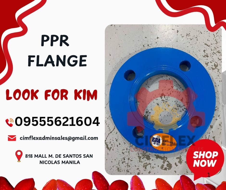 PPR FLANGE (Category: Home Improvement Tools & Accessories) located in Caloocan City. Submitted by cimflex_kim (Listing ID 1463143235, Image 1). Description: PPR FLANGE SIZE: 2'' CIMFLEX 𝑪𝑶𝑵𝑺𝑻𝑹𝑼𝑪𝑻𝑰𝑶𝑵 𝑺𝑼𝑷𝑷𝑳𝑰𝑬𝑺 Office Address: 818 MALL M. DE SANTOS SAN NICOLAS MANILA SEND US MESSAGE FOR INQUIRIES 𝐋𝐎𝐎𝐊 𝐅𝐎𝐑 KIM 𝐋𝐎𝐎𝐊 𝐅𝐎𝐑 KIM 𝐋𝐎𝐎𝐊 𝐅𝐎𝐑 KIM 100% Trusted Supplier Competitive Price 𝑾𝒆 𝒂𝒓𝒆 𝑫𝑻𝑰 𝑹𝒆𝒈𝒊𝒔𝒕𝒆�