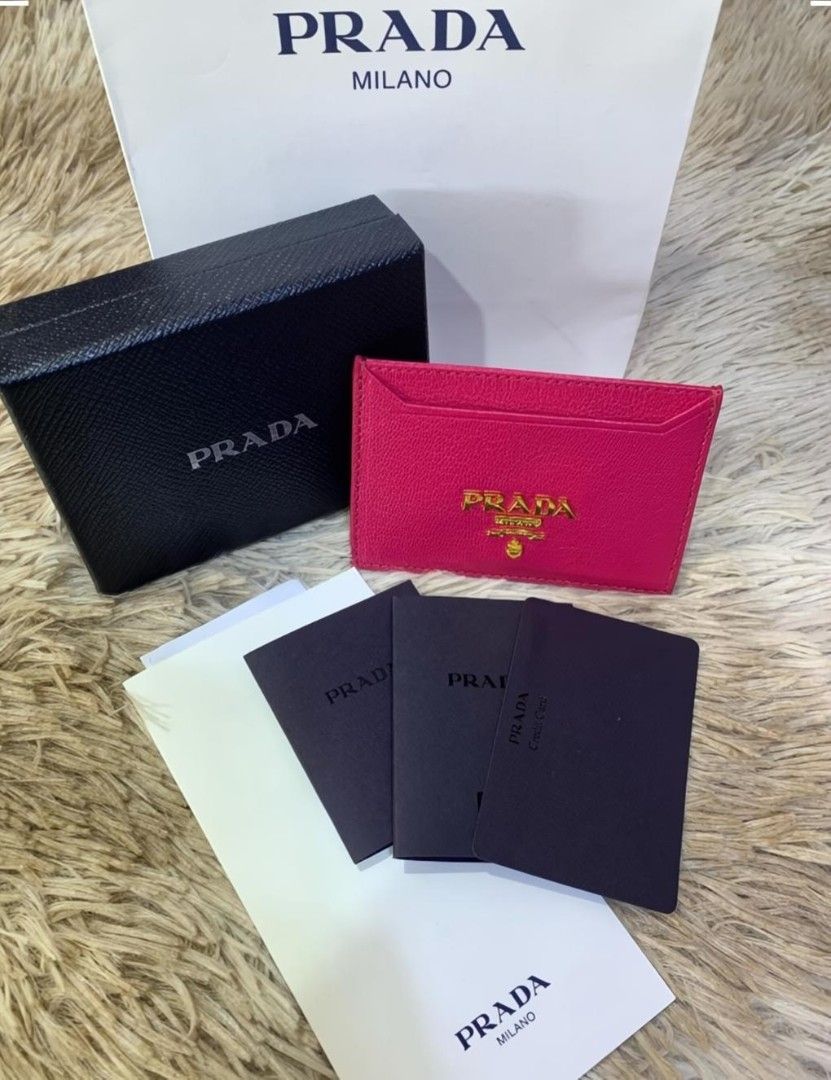 Prada Card Holder (Category: Luxury Bags & Wallets) located in Manila. Submitted by JustLuxPH (Listing ID 1463147479, Image 2). Description: 🇵🇭 On Hand PH 😍 Super nice in actual 💯 Original 🔹Actual photos are posted. ✅ 3 pcs available in stock 🏦 MOP: BDO, BPI, GCASH 🔸 Price is negotiable 📌 Justluxph is not affiliated with any brands featured. All copyrights remain sole property of the brand holders..