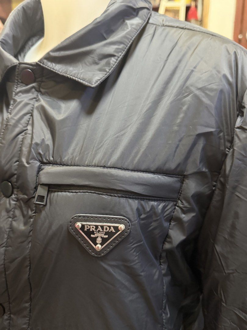 Prada jacket (Category: Luxury Apparel) located in Quezon City. Submitted by 3jsprelovedshop (Listing ID 1463156247, Image 2). Description: .