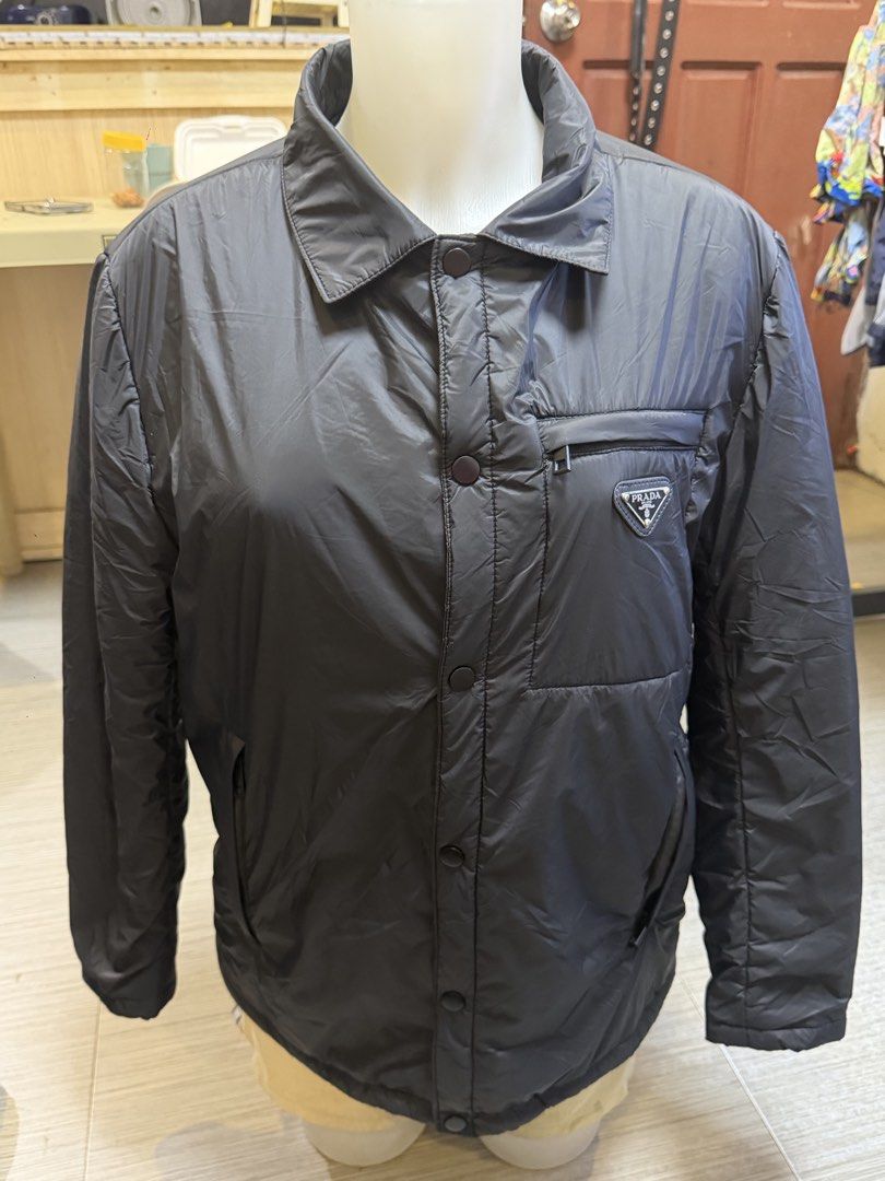 Prada jacket (Category: Luxury Apparel) located in Quezon City. Submitted by 3jsprelovedshop (Listing ID 1463156247, Image 1). Description: .
