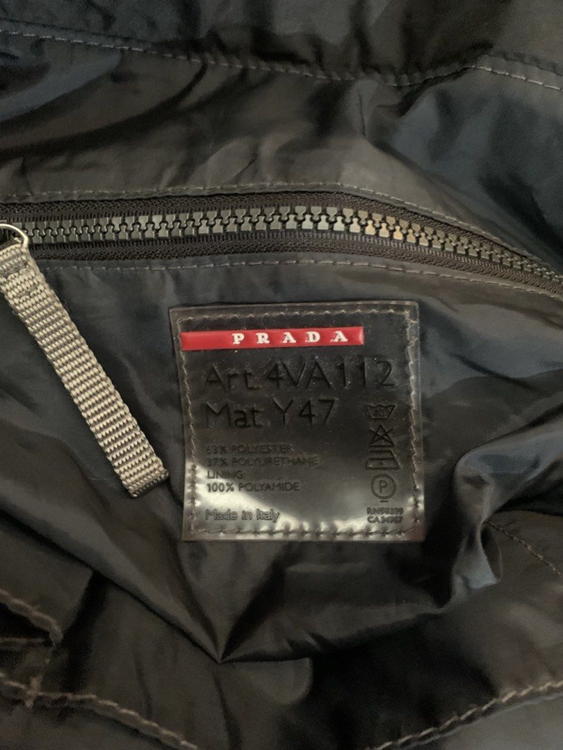 Prada Nylon Totebag (Category: Tote Bags) located in Manila. Submitted by etchelverano (Listing ID 1463200545, Image 3). Description: Prada Tote Bag Excellent condition No issue Color rate 10/10.