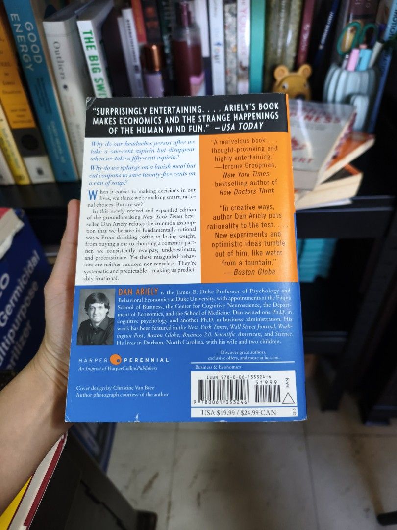 Predictably Irrational (Category: Storybooks) located in Bacoor. Submitted by shopherelove (Listing ID 1463169217, Image 3). Description: Like New Courier Gogoxpress.