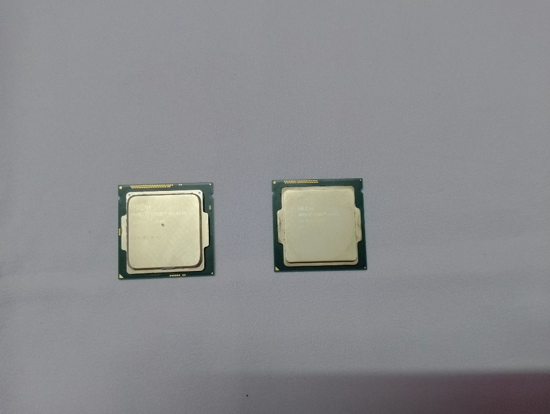 Processor CPU PC i5 (Category: Computer Parts) located in Kuala Lumpur. Submitted by norzeeshan33408 (Listing ID 1463201686, Image 1). Description: Processor CPU PC i5 i5 4468 SR1QK 3.20 GHz L416B561 Malaysia i5 4590 SR1QJ 3.30 GHz X534B278 Vietnam RM 50 for 1 unit .