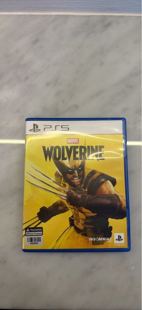 Ps5 wolverine (Category: PlayStation) located in Batu Maung. Submitted by kingsley5153 (Listing ID 1463257501, Image 2). Description: Come with poster Come with wolverine tag Code no used Cod penang .