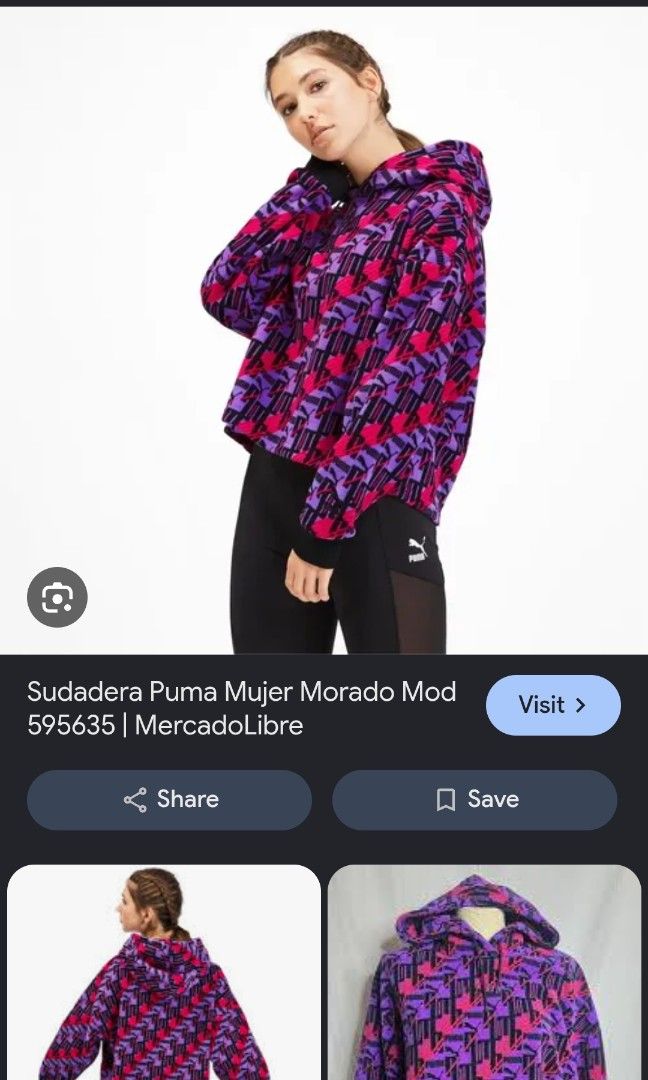 PUMA AOP HOODIE PULLOVER (Category: Coats, Jackets and Outerwear) located in Ozamiz City. Submitted by 2nd.sight (Listing ID 1463218281, Image 2). Description: size: small w: 22.5 l: 22 like new.