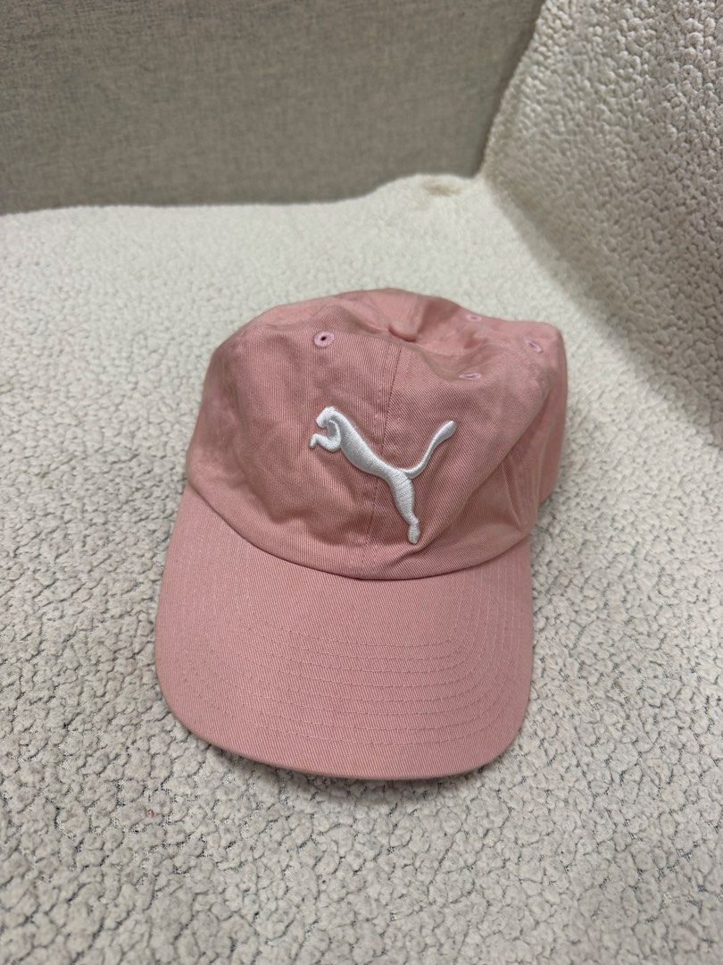 Puma Pink Cap (Category: Hats & Beanies) located in Pasig City. Submitted by jgbeautique (Listing ID 1463233701, Image 1). Description: This design is not available in PH Gifted but only used twice RFS: I’ve got too many caps.