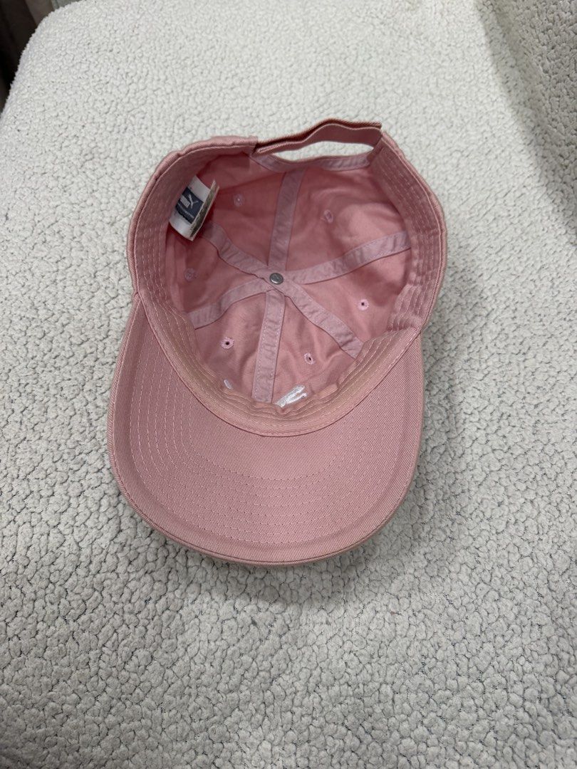 Puma Pink Cap (Category: Hats & Beanies) located in Pasig City. Submitted by jgbeautique (Listing ID 1463233701, Image 2). Description: This design is not available in PH Gifted but only used twice RFS: I’ve got too many caps.