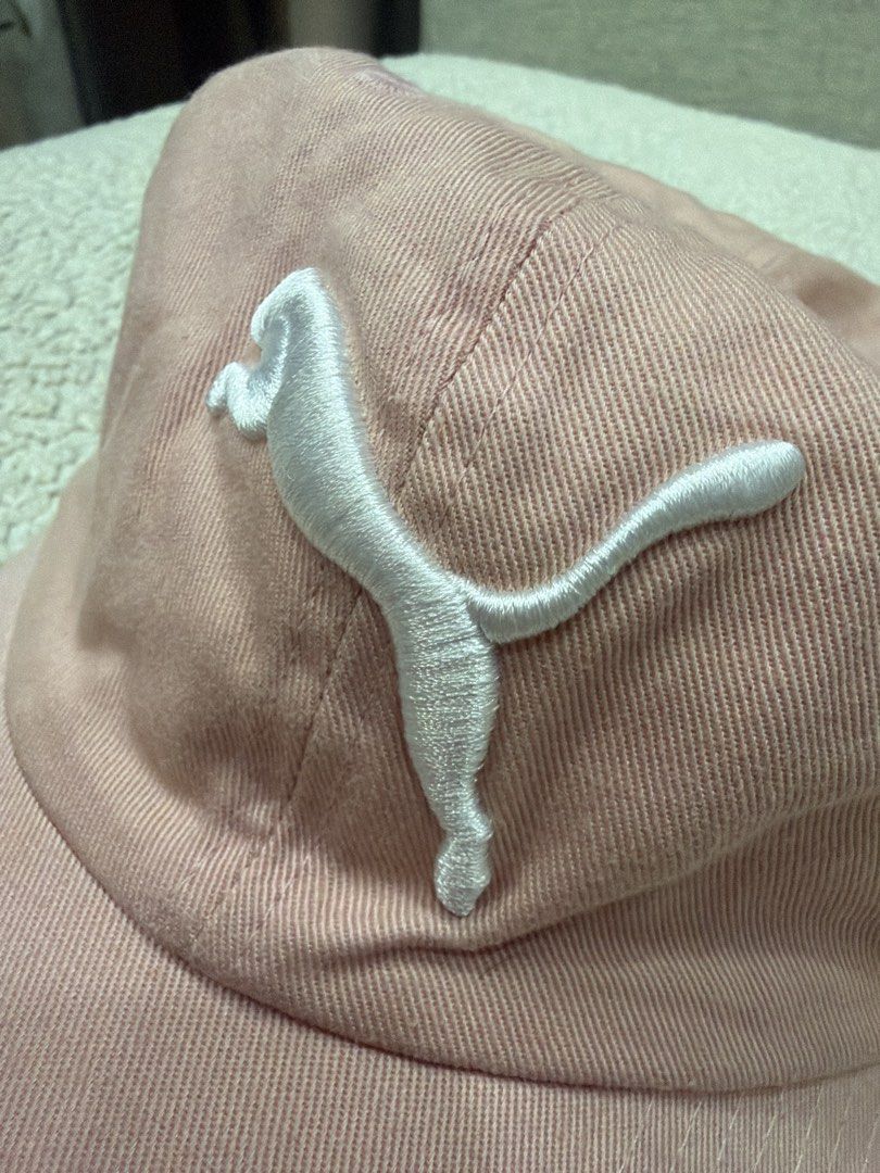 Puma Pink Cap (Category: Hats & Beanies) located in Pasig City. Submitted by jgbeautique (Listing ID 1463233701, Image 3). Description: This design is not available in PH Gifted but only used twice RFS: I’ve got too many caps.
