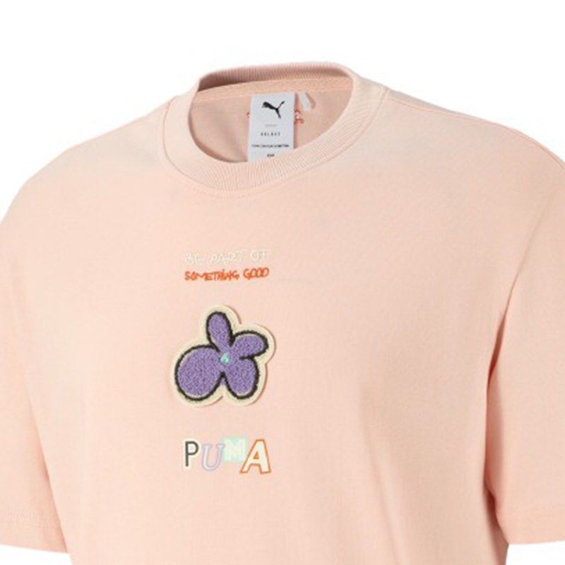 Puma Shirt (Category: Tshirts & Polo Shirts ) located in Mandaluyong City. Submitted by drewmonyo (Listing ID 1463286585, Image 2). Description: Puma Shirt Puma SELECT Embroidered design XL 22 x 29 No issues 9/10 Colors available: White and Pink 450 nalang if kunin both 📍Mandaluyong City Thank you.